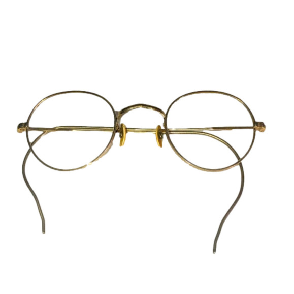 VTG American Optical AO ‘Vesta’ Rolled Plate Gold Fill Wire Frames Eyeglasses - Picture 1 of 13
